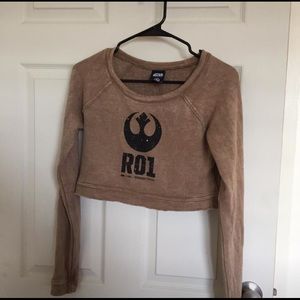 Star Wars crop top